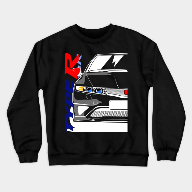 Civic Type R 2012 FN2 Crewneck Sweatshirt by gaplexio